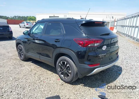 2022 Chevrolet Trailblazer Fwd Lt из США, поврежденный, VIN KL79MPS21NB136469